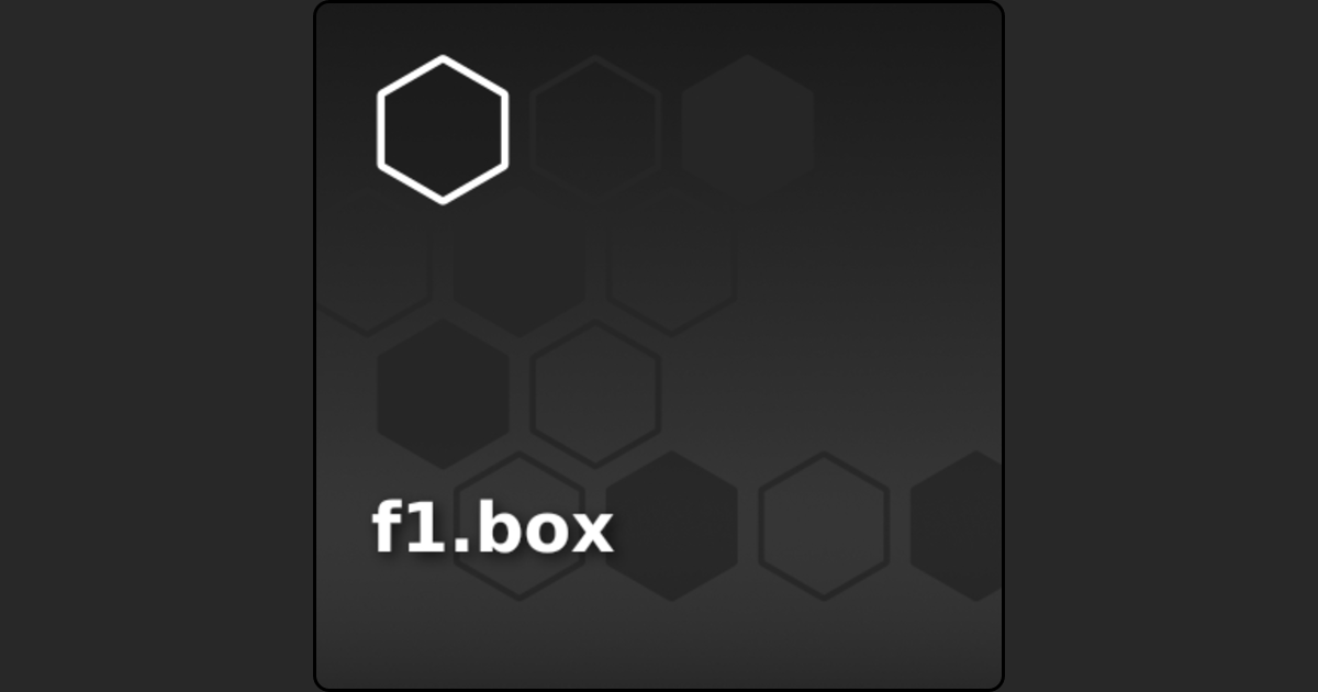 f1.box - Profile | .box
